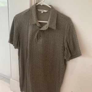 Mr. Turk Green Short Sleeve Modern Print Pullover